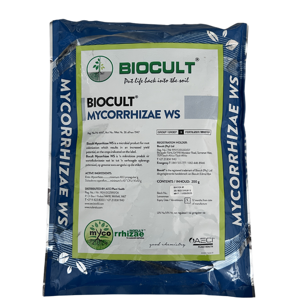 Biocult Mycorrhizae WS packaging on a white background